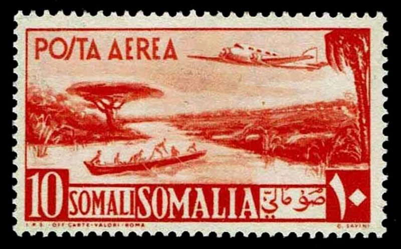 1951 Somalia #C27 Airmail Watermark 277 - OGNH - VF - CV$110.00 (ESP#1119)