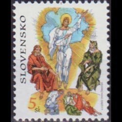 SLOVAKIA 1999 - Scott# 327 Transfiguration Set of 1 NH