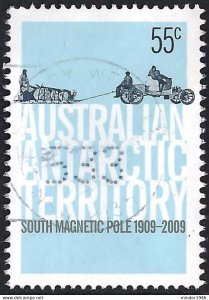 AUSTRALIAN ANTARCTIC TERRITORY (AAT) 2009 QEII 55c Multicoloured, South Magne...