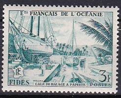 1956 Fr. Polynesia Scott 181 FIDES MNH