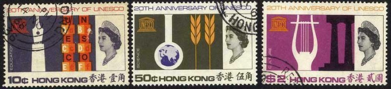 Hong Kong SG239/41 UNESCO conjunto de 3 libras bien Usada Cat 20
							
							mostrar tÃ­tulo original