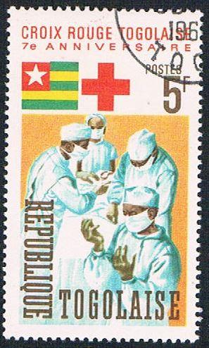 Togo 553 Used Red Cross (BP1203)