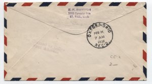 1936 Washington DC CE2 airmail special delivery first day cover [6525.709]
