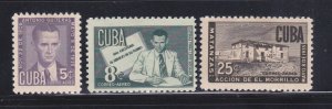 Cuba C47-C49 Set MH Various (B)
