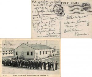 United States A.P.O.'s Soldier's Free Mail 1944 Columbia, S.C. [A.P.O. 312] F...