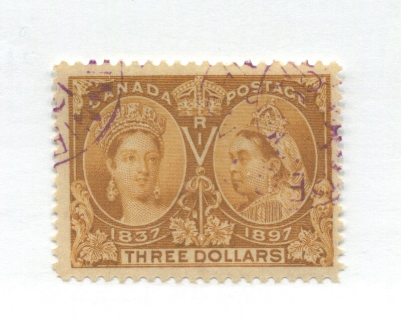 Canada 1897 Jubilee $3 nicely used