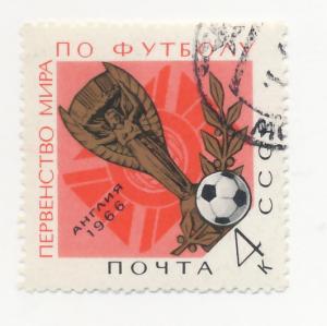 Russia 1966   Scott 3213 CTO - World Cup soccer