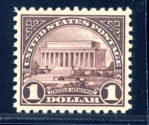 US SCOTT #571 MINT-XF-SUPERB-OG-NH GRADED 95 W/ PSE CERT SMQ $225 (3/21/24 GP)