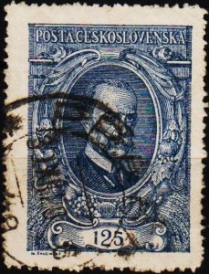 Czechoslovakia. 1920 125h S.G.185 Fine Used