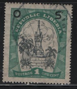LIBERIA, O141, USED, 1923, OFFICIAL STAMPS