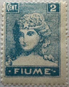 Fiume 1919 Sc.27 Unused