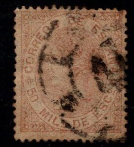 Spain Scott 97 Used stamp