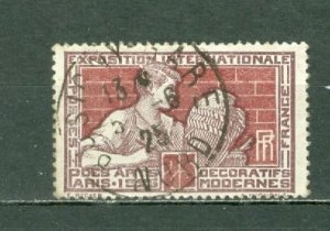 FRANCE 1922 ARTS  #222 CANCELLATION NO THINS..$0.50