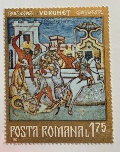 Romania 1971 Scott 2305 CTO - 1.75 L,   Frescoes from Moldavian Monasteries