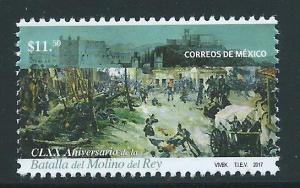 Mexico 3080 170th Battle of Molinovdel Rey single MNH