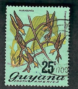 Guyana #141A used single