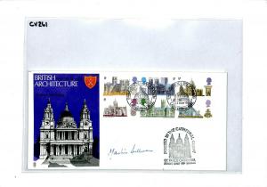 GB CATHEDRALS 1969 FDC Scarce Signed ST.PAUL'S Cachet First Day Cover CV261