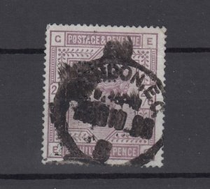 GB QV 1883/84 2s 6d Lilac Perfin Blued Paper SG175 Fine Used BP11369