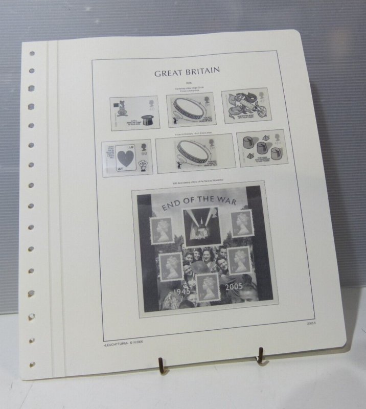 KABE OF Illustrated album pages Federal Republic of Germany, stamp booklets  at