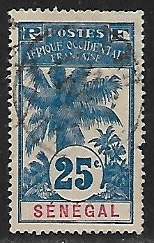 Senegal # 64 - Palm Tree - used.....{KlBl18}