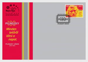 Hungary 2021 FDC Stamps Literature Poetry Poet Writer Pilinszky