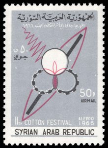 Syria 1966 Aleppo Cotton Festival unmounted mint