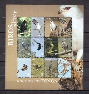 2018	Tonga	birds of prey owls klb MNH	309