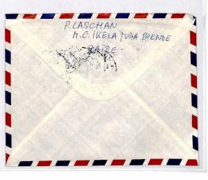 CM342 *ZAIRE* Missionary Air Mail MIVA Austria Cover