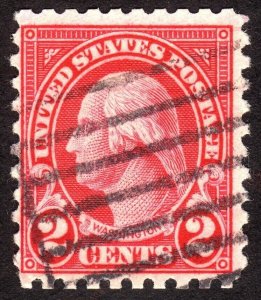 1924, US 2c, Washington, Used, Sc 583,