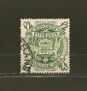 Australia SC#221 Coat of Arms 2L Used