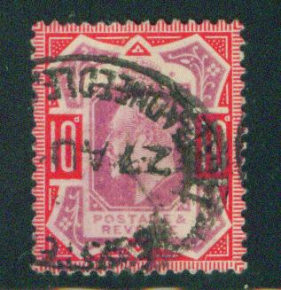 Great Britain Scott 137a  KEVII 1902 stamp CV $85.00