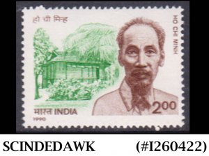 INDIA - 1990 BIRTH CENTENARY OF HO CHI-MINH SG#1405 - 1V - MINT NH