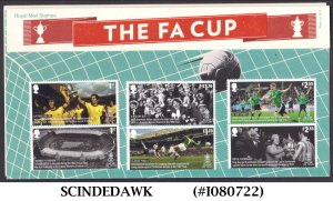 GREAT BRITAIN - 2022 THE FA CUP / SOCCER PRESENTATION PACK ( 6-STAMPS & 1-MS MNH