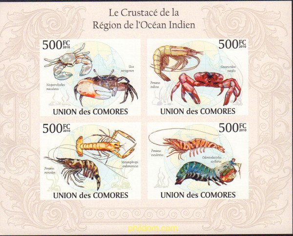 372755 MNH COMORES 2010