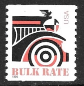 USA 1995-97 (10c) Bulk Rate AUTO Coil Sc 2905 MNH