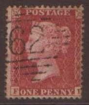 GREAT BRITAIN 1d SG40 Scott #20 fine used Irish cancel