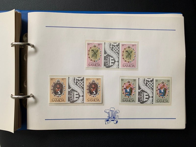 Royal Wedding Charles & Diana 1981  Samoa MNH