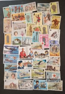 ISLE OF MAN GB  Stamp Lot  Used  T13536