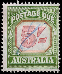 Australia Scott J83, perf. 14.5x14 (1953) Used F-VF, CV $8.50 M