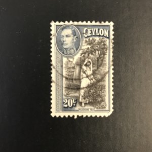 Ceylon # 283 Used