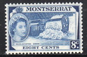 Montserrat 135 - Mint-NH - Cotton Ginning / QE II