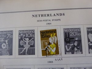 Netherlands 1872-1965 Stamp Collection on Scott International Pages