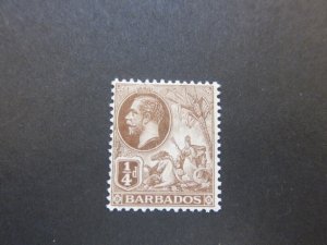 Barbados 1912 Sc 116 MH