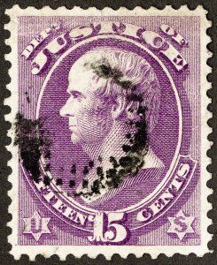 US Stamps # O31 Official Used Superb Gem Scott Value $200.00