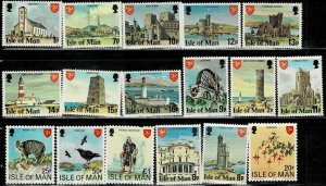 ISLE OF MAN 1980-81 DEFINITIVES MH