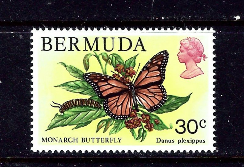 Bermuda 373 MNH 1979 Monarch Butterfly