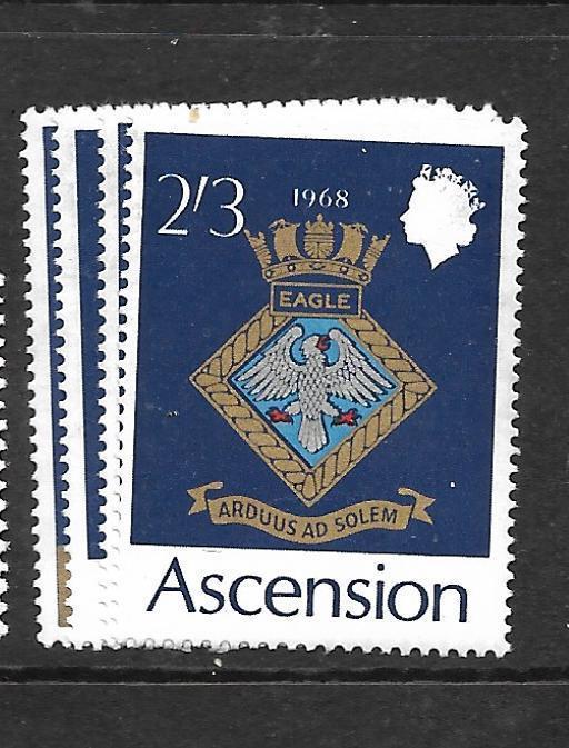 ASCENSION (P1504B)  QEII  SG 121-4     MNH