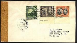 GRENADA 1943 cover to USA..................................................19092