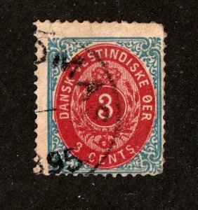 Danish West Indies     6a     used           CV $35.00
