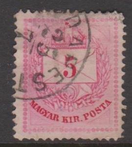 Hungary Sc#20a Used